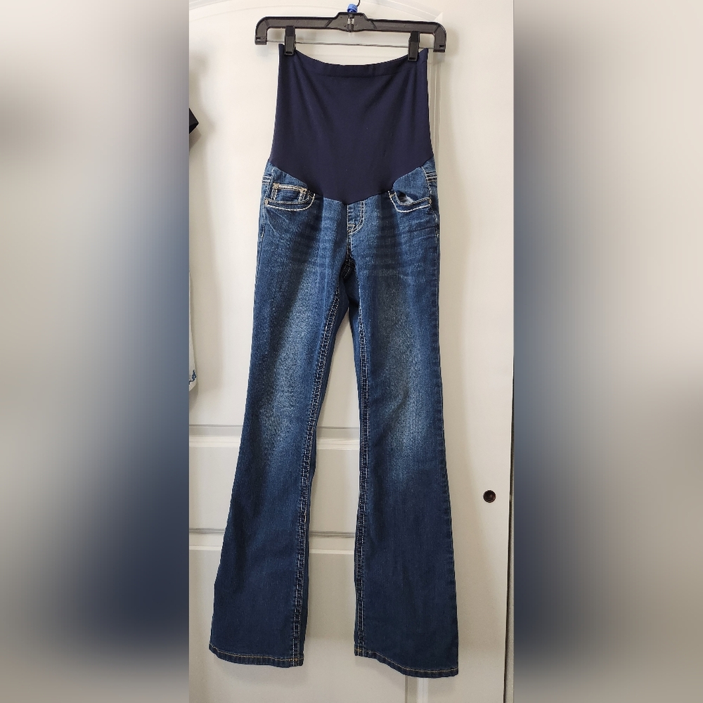 🤰🏽Indigo Blue Denim Jeans